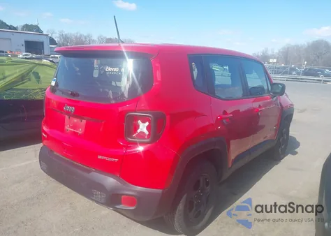 2018 Jeep Renegade Sport 4X4 из США, поврежденный, VIN ZACCJBAB2JPH14293